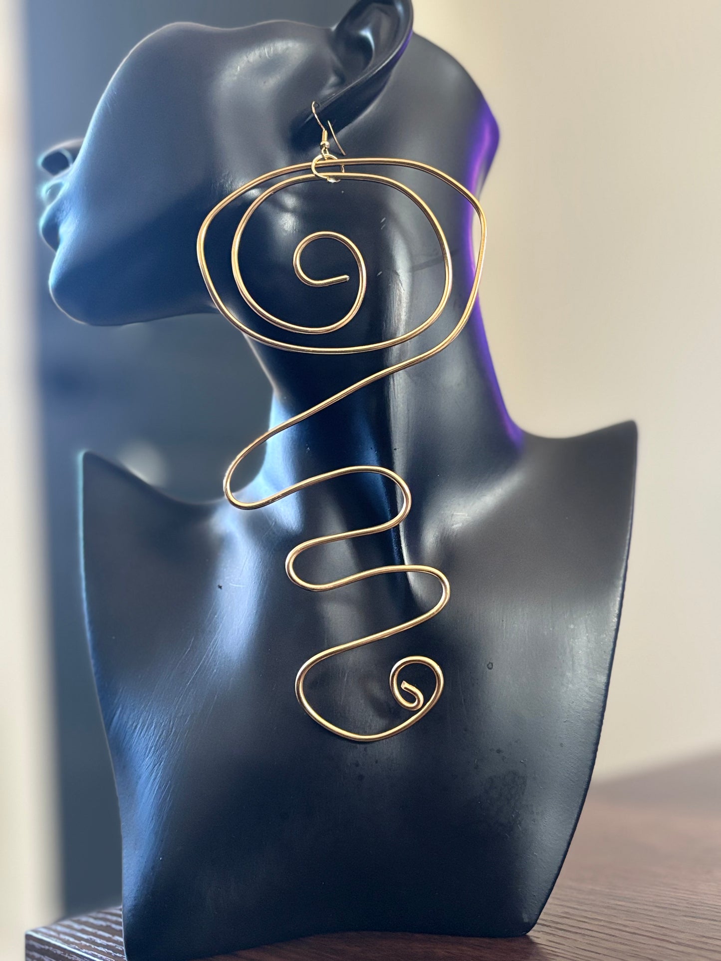 This piece was inspired by my 1st born , a piece meant for a woman who isnt afraid to be seen.